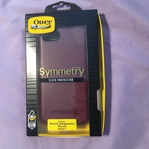 New dark red Otterbox iPhone case